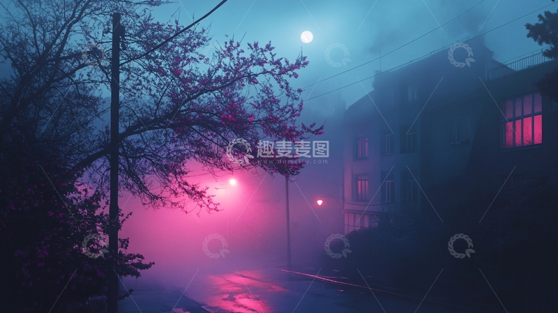 高清大图下载【趣麦麦图】云雾般的粉色虚幻11