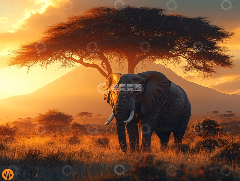 高清大图下载【趣麦麦图】-非洲大型动物