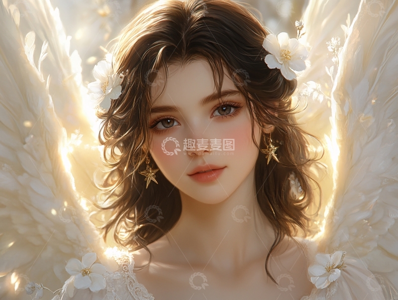 高清大图下载【趣麦麦图】写实人物插画32