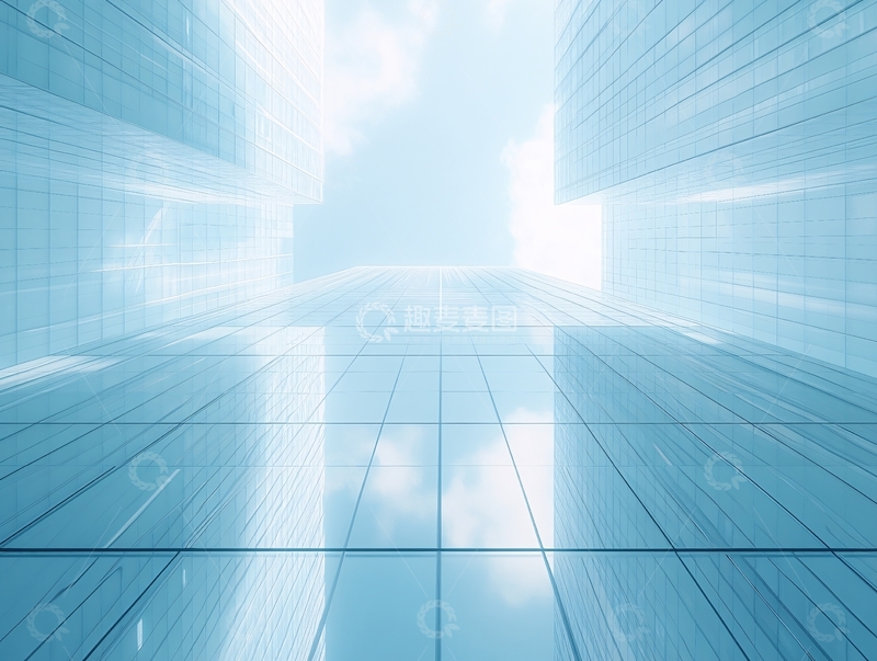 高清大图下载【趣麦麦图】建筑科技背景3