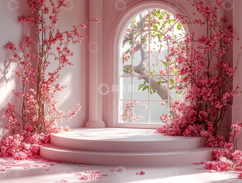 高清大图下载【趣麦麦图】春季氛围美陈橱窗