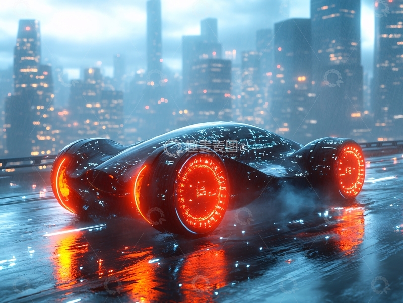 高清大图下载【趣麦麦图】科技感汽车28