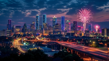 城市天际线夜景4