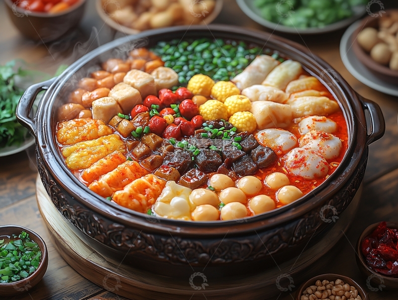 高清大图下载【趣麦麦图】传统火锅高清图