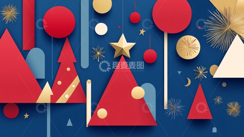 高清大图下载【趣麦麦图】立体插画