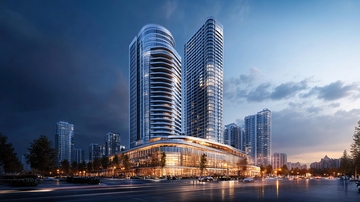 城市天际线夜景6