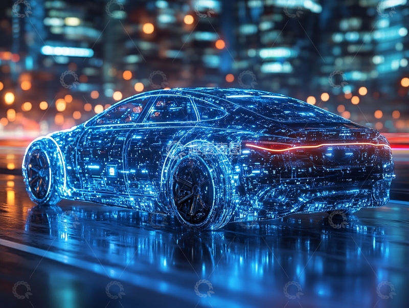 高清大图下载【趣麦麦图】科技感汽车27