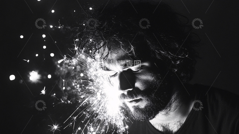 高清大图下载【趣麦麦图】光影合成