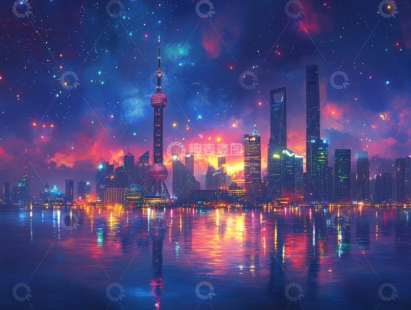 高清大图下载【趣麦麦图】港珠澳元旦背景2