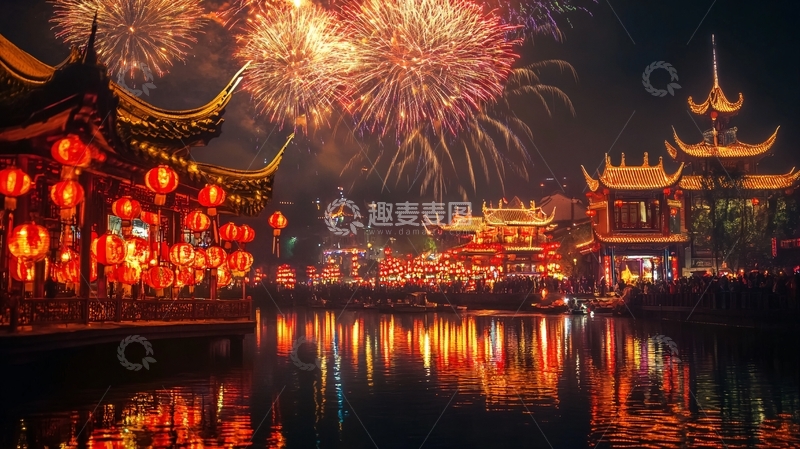 高清大图下载【趣麦麦图】豫园灯会