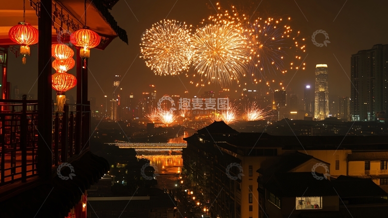 高清大图下载【趣麦麦图】万家烟火2