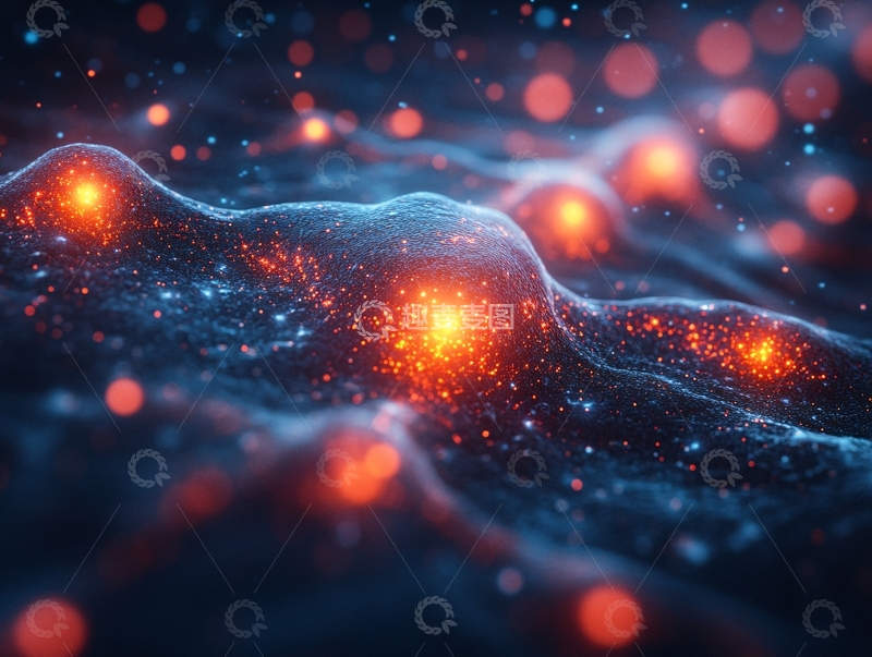 高清大图下载【趣麦麦图】神经元放电2