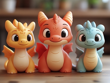 猫龙宝宝游戏盲盒