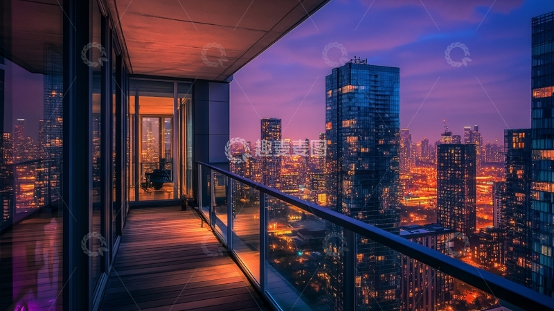 高清大图下载【趣麦麦图】高端阳台
