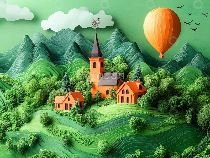 高清大图下载【趣麦麦图】立体插画风格13