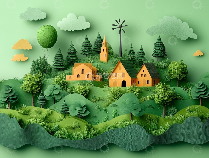 高清大图下载【趣麦麦图】立体插画风格14