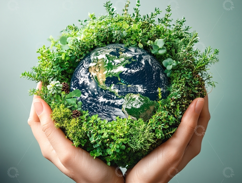 高清大图下载【趣麦麦图】呵护地球