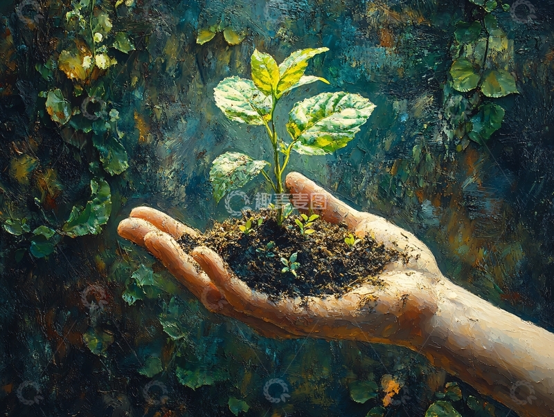 高清大图下载【趣麦麦图】土壤健康1