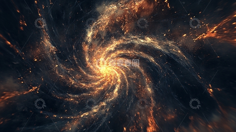 高清大图下载【趣麦麦图】螺旋星云宇宙3