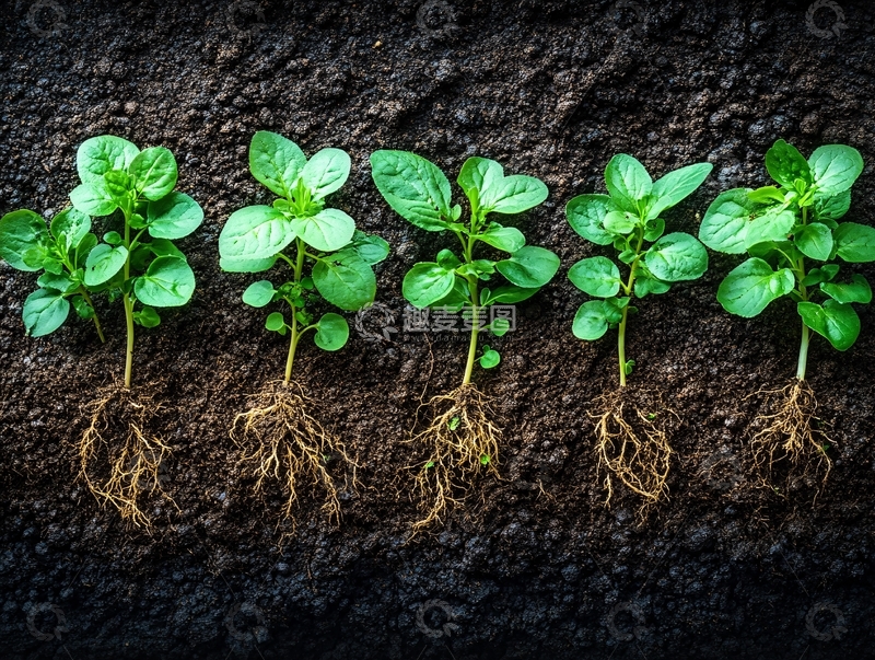 高清大图下载【趣麦麦图】土豆秧苗