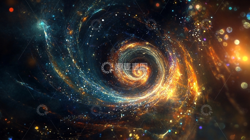 高清大图下载【趣麦麦图】宇宙漩涡会议背景72