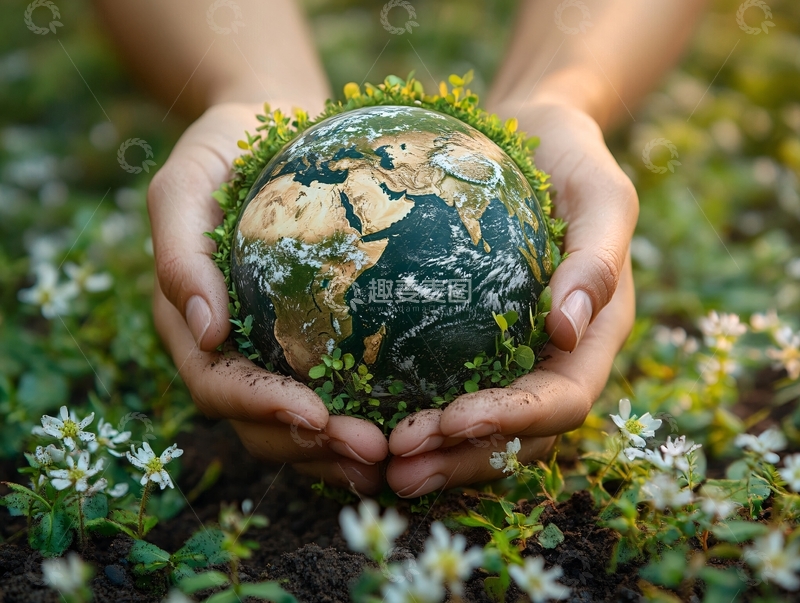 高清大图下载【趣麦麦图】呵护地球2