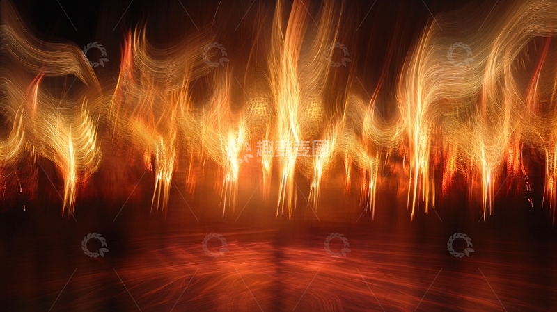 高清大图下载【趣麦麦图】城市丝光抽象