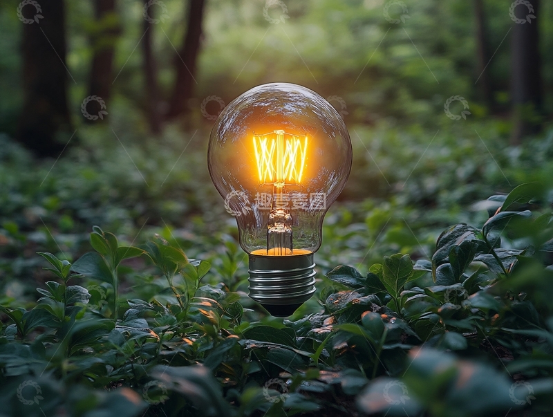 高清大图下载【趣麦麦图】户外灯泡
