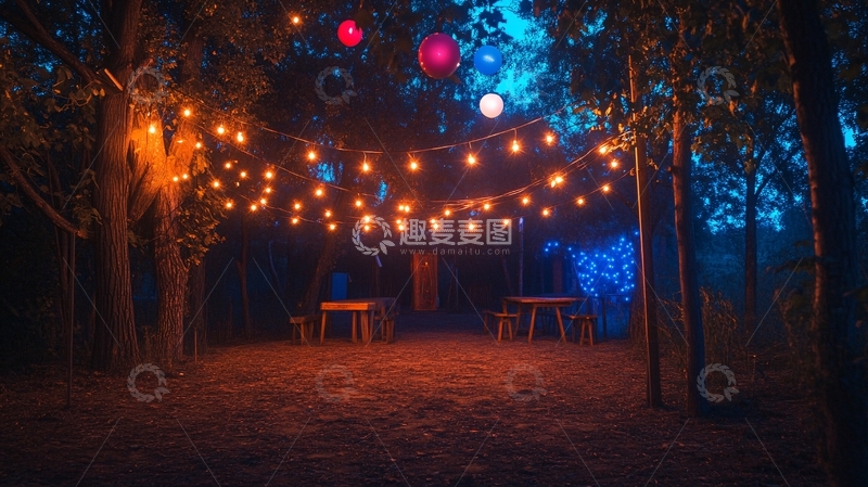高清大图下载【趣麦麦图】森系户外派对2