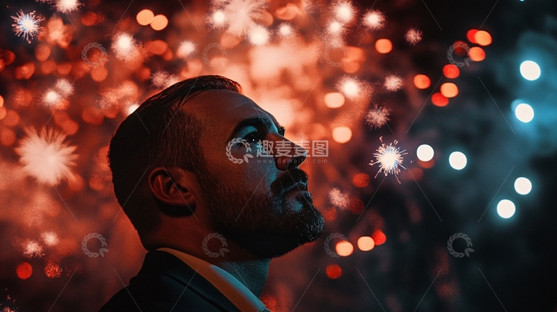 高清大图下载【趣麦麦图】浓度背景的人