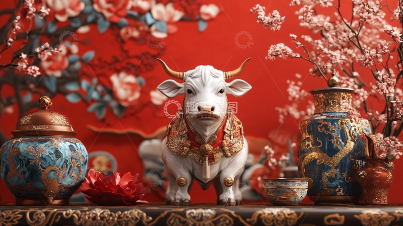 牛年陈设