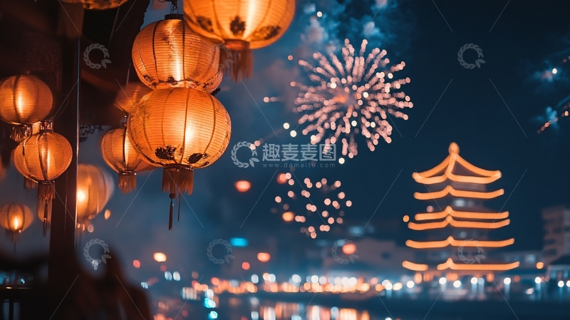 高清大图下载【趣麦麦图】元宵节微单6