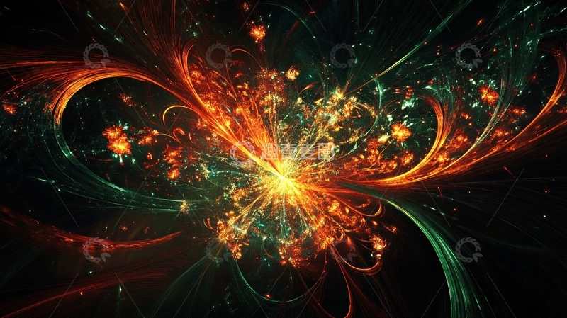 高清大图下载【趣麦麦图】炫酷花纹