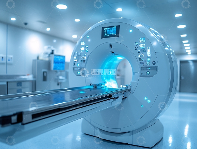 高清大图下载【趣麦麦图】无人的磁共振工作室1