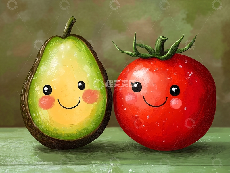 高清大图下载【趣麦麦图】水果形象设计
