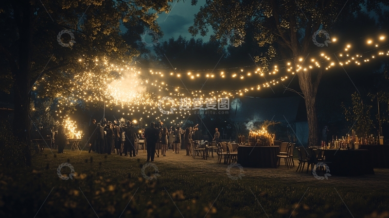 高清大图下载【趣麦麦图】订婚派对效果图