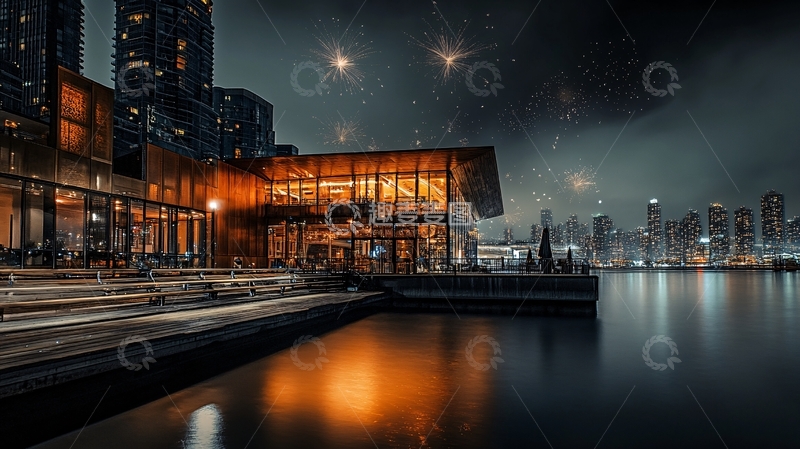 高清大图下载【趣麦麦图】金鸡湖文化艺术中心1