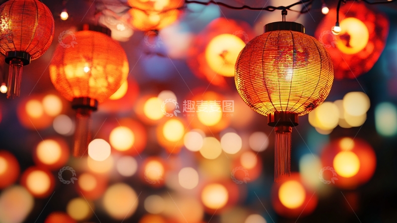高清唯美节日灯笼11