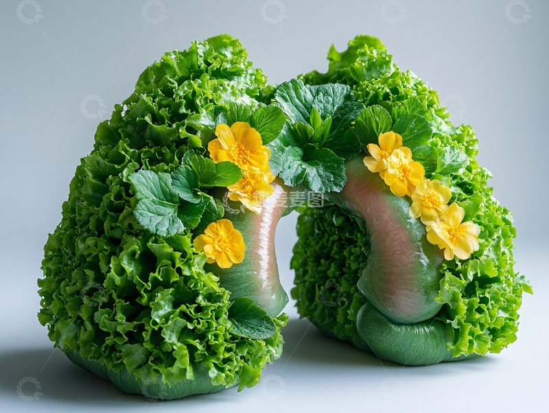 高清大图下载【趣麦麦图】蔬菜创意造型
