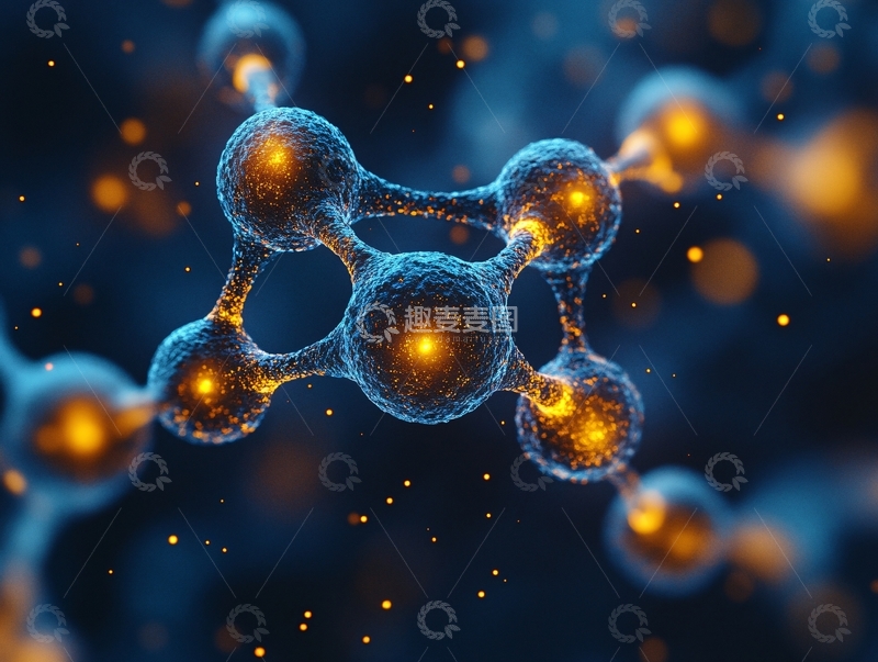 高清大图下载【趣麦麦图】生命科学科技医学背景3