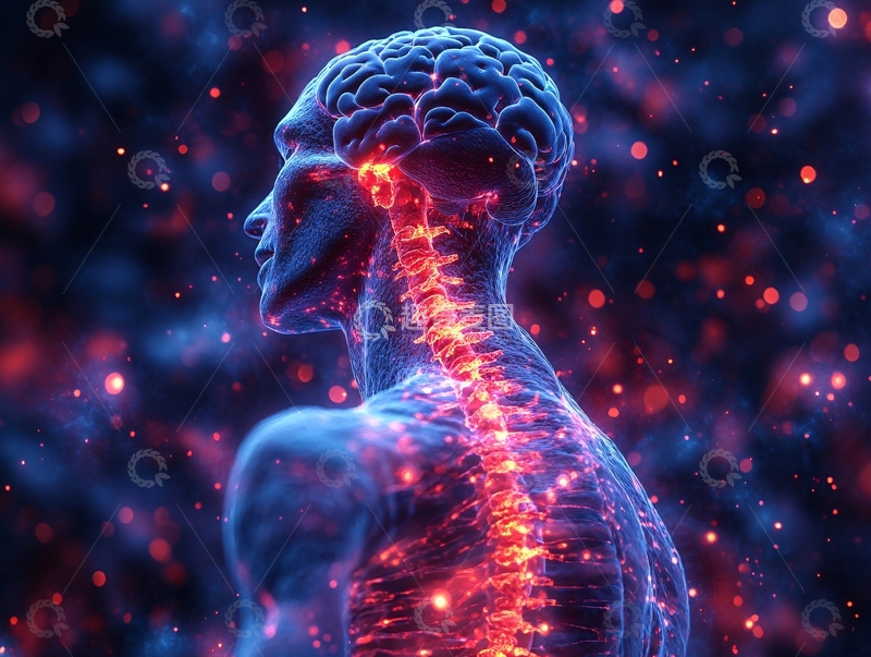 高清大图下载【趣麦麦图】神经系统素材1
