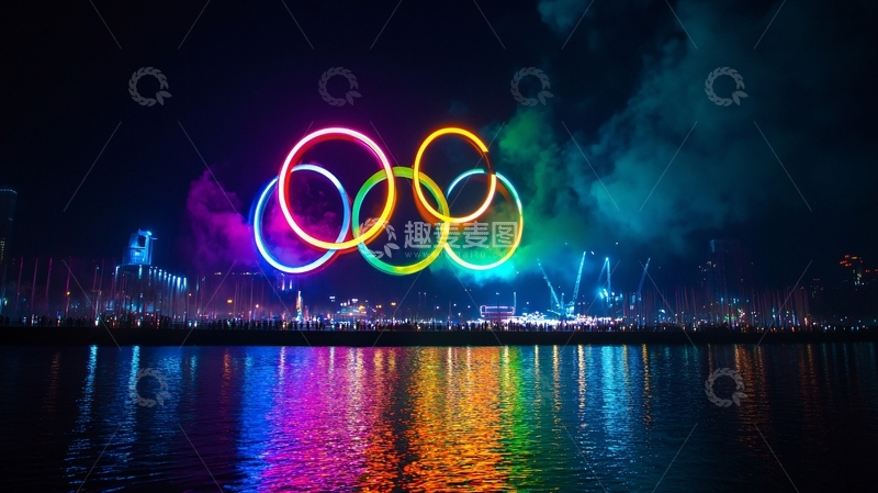 高清大图下载【趣麦麦图】喜迎奥运