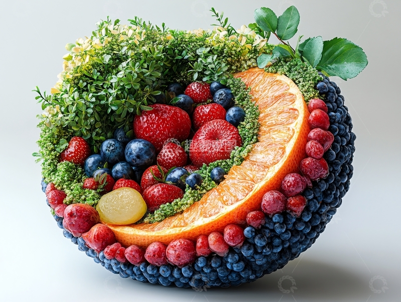 高清大图下载【趣麦麦图】白背景美食设计