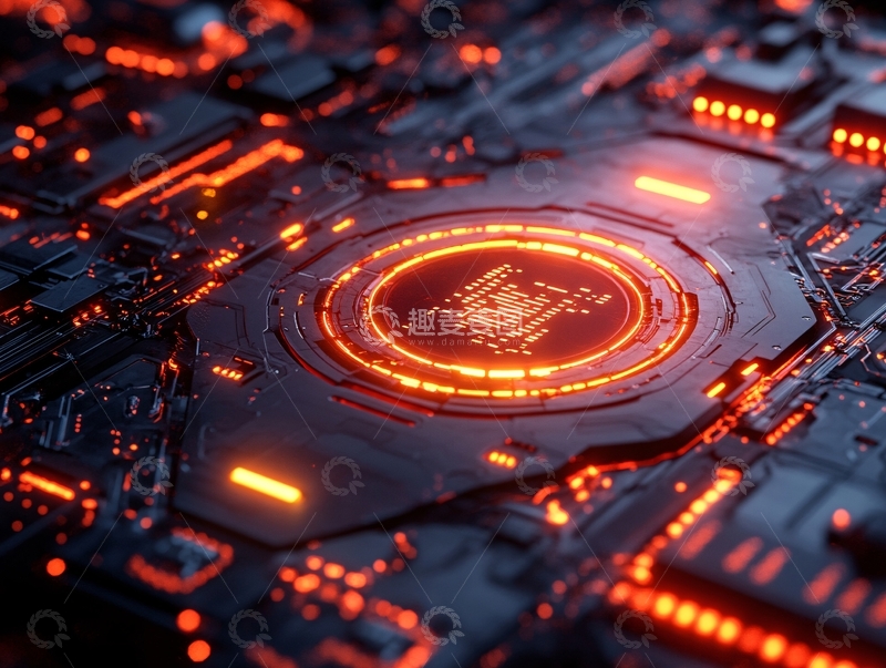 高清大图下载【趣麦麦图】芯片科技集成电路72