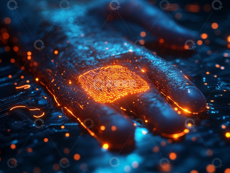 高清大图下载【趣麦麦图】芯片科技集成电路71