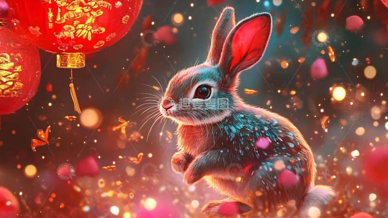 高清大图下载【趣麦麦图】兔年插画合集3
