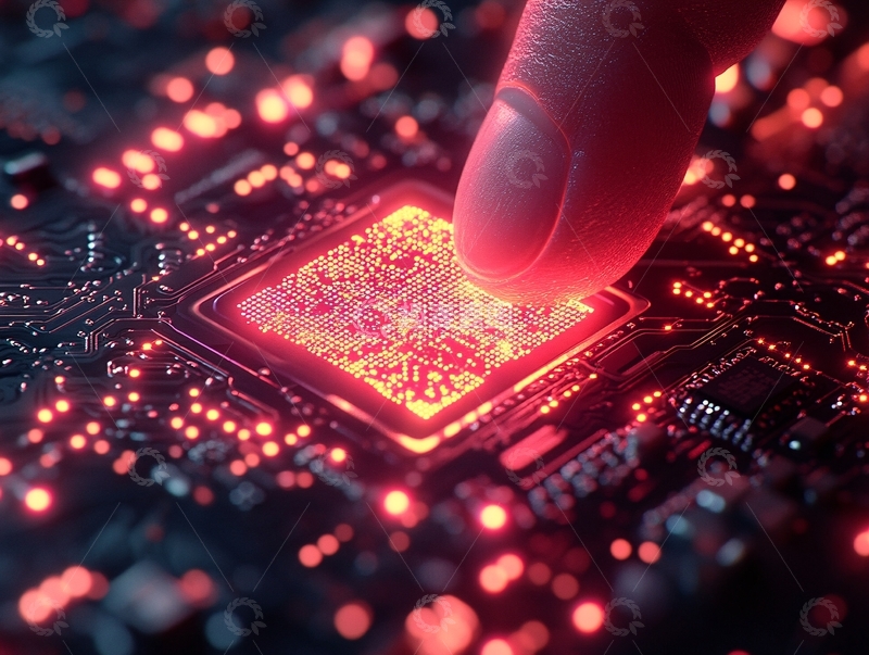 高清大图下载【趣麦麦图】芯片科技集成电路70