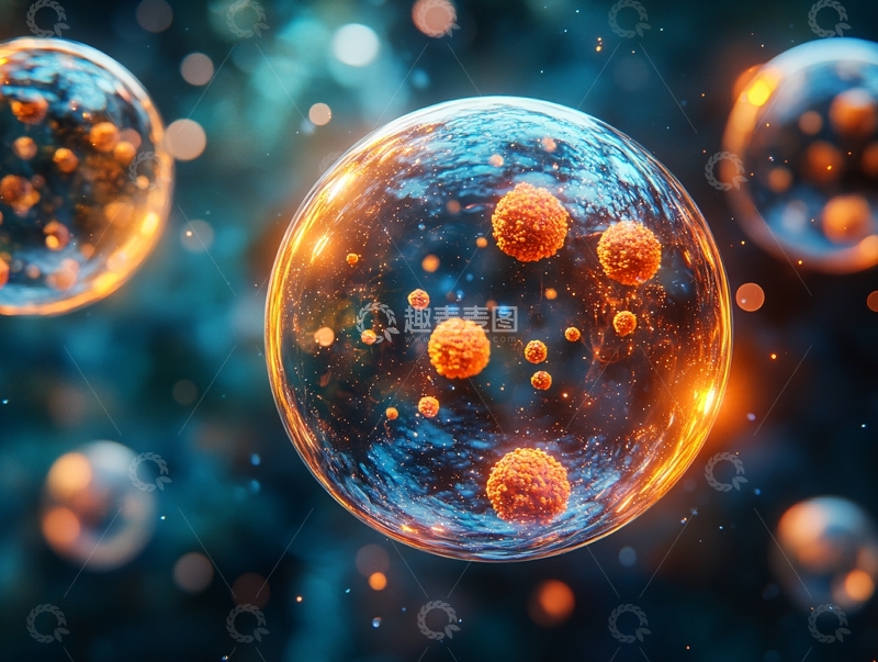 高清大图下载【趣麦麦图】干细胞抗衰