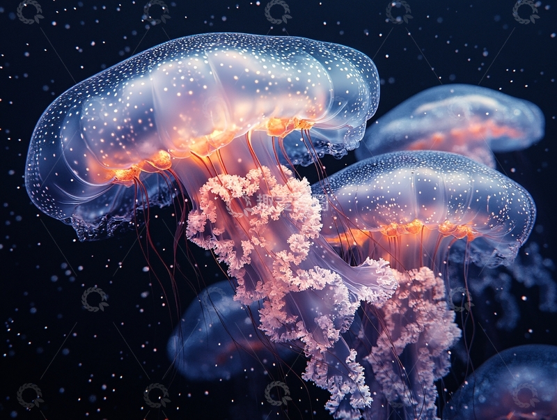 高清大图下载【趣麦麦图】海洋动物水母高清图片9