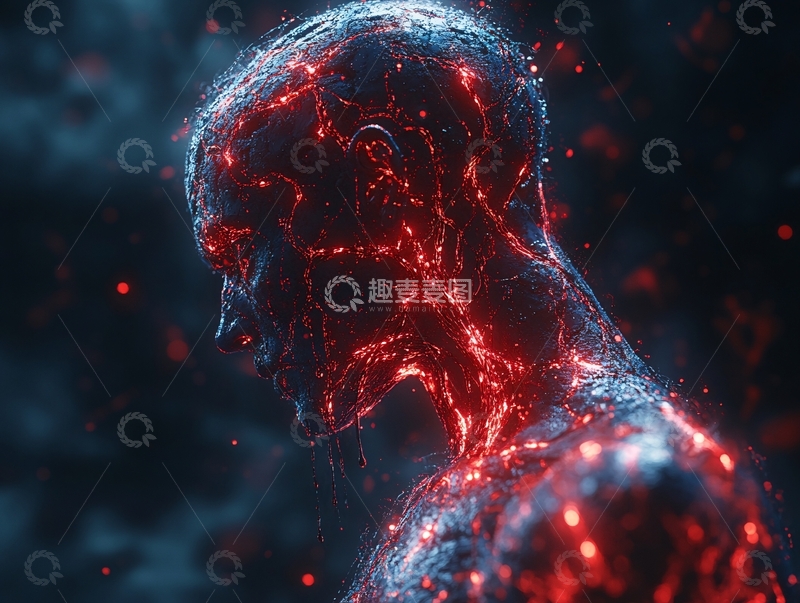 高清大图下载【趣麦麦图】全息人体